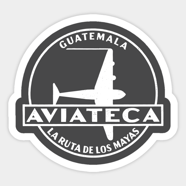 AVIATECA Sticker by Level Eleven Art Dept.